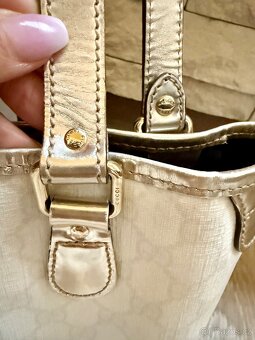 Gucci bílá kabelka, originál - 12