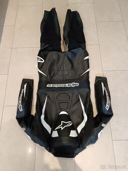 Alpinestars Motegi-Pánská kožená moto kombinéza, jednodílná - 12