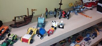LEGO + figurky + návody + 5 kg kostek / Batman, Star Wars, C - 12