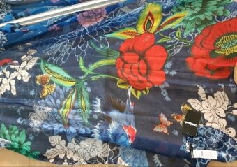 Desigual Birdpalm šátek nový značkový dámský s visačkou - 12
