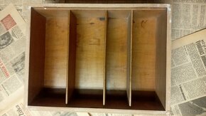 Stará lékárnička, retro, skříňka - 12