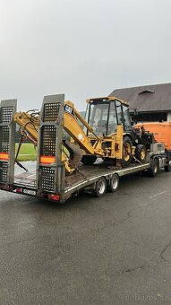 Traktorbagr Ford 555 , klapačka, pohon 4x2 - 12