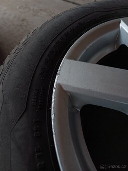 Alu 4x100 R15 ET38 6J15 obuto na celoroční 185/65/R15 - 12
