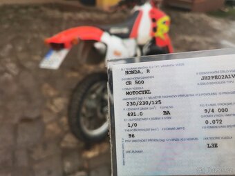 HONDA CR 500 s CZ SPZ - 12