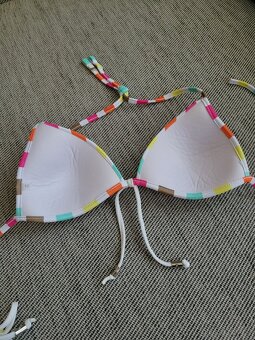 Dámské pruhované plavky zn. Seafolly, vel. S - 12