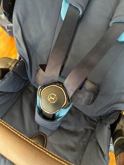 Cybex e-Priam nautical blue korba + seatpack + doplňky - 12