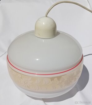 LUSTRY - STÍNIDLA - SKLO - 5 různých kusů - 12