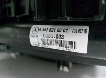 Mercedes w447 Vito V220d chladicova stěna chladice - 12