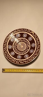 Talíře nástěnné keramické (Pozdišov) - 12