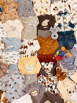 Balík oblečení na miminko 0-6 m neutrál Rezervace - 12