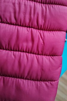 Podzimní jarní prošívaná vínová bunda Navahoo Kimuk S - 12