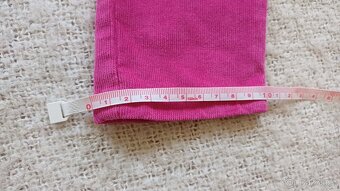 NOVÉ dívčí manšestráky vel. 86/92 - 12