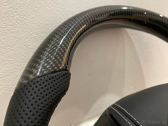 AUDI VOLANT KARBONOVY s AIRBAGOM A6 A7 C8 Q8 S8 SQ8 E-TRON - 12