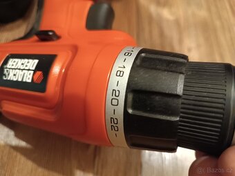 Aku vrtačka Black & Decker EPC 14 cab - 12
