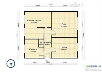 Prodej byt 3+kk, 56㎡ - 12