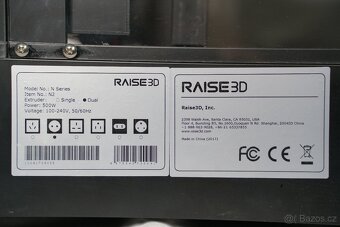 Prodám 3D tiskárnu Raise3D N2 - 12