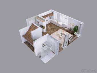 Prodej bytu OV 5+1, Brno-venkov, Měnín, CP je 214m2, terasa, - 12