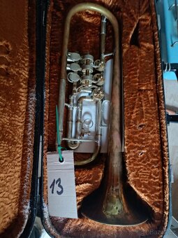 Prodám dechové nástroje. Amati, Lídl, Toneking, pozoun, trom - 12