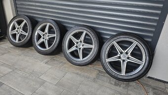 Alu kola a zimní pneu Mercedes 18" AMG - 12