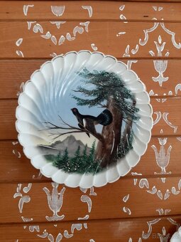 myslivost, soubor dekoračních předmětů - 12