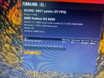 Herní PC Ryzen 5 4500 / RX 6600 / 16 GB RAM / 512 GB SSD - 12