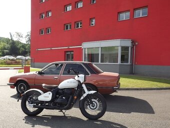 Jawa 350 CL Pérák - Bílá - 12