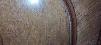 Jednodveřová skříň dýhovaná ořechem, třešeň 2ks - 12