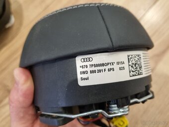 AUDI EXCLUSIVE KOŽENÝ AIRBAG S KABELAZOU - 12