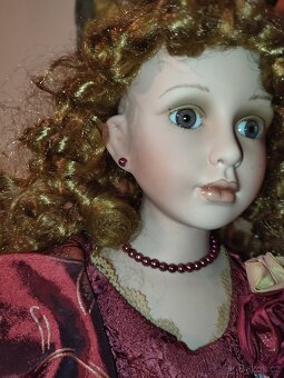 Porcelánová panenka veliká 63cm - 12