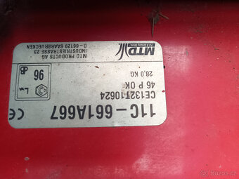 Sněžná fréza +sekačka na trávu - 12