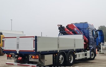 MAN TGX 26.510 - 6x2 – Valník + HR-HMF 3220K-RCS – EURO 6  - 12