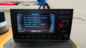 SEAT EXEO - navigace / rádio - MEDIA SYSTEM E (RNSE/RNS-E) - 12