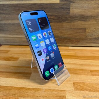IPhone 16 Pro 128GB, bílý, 100% baterie, eSIM (rok záruka) - 12