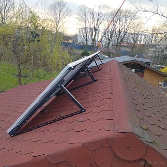 solární panely,měnič, regulátor. - 12