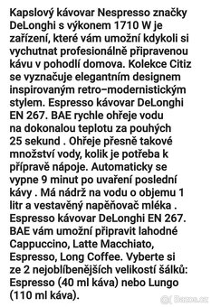 DeLonghi Nespresso Citiz & Milk - 12