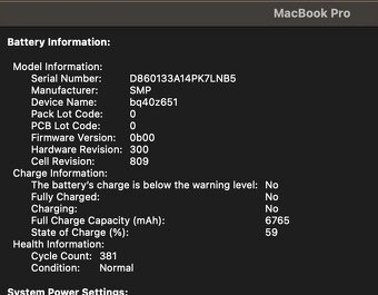 MacBook Pro 2019 16" - 2.4 GHz, 8TB SSD, 64GB Ram, 8GB VRAM - 12