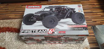 Arrma Fireteam 6S BLX 1:7 4WD RTR bílá - NOVÉ - 12