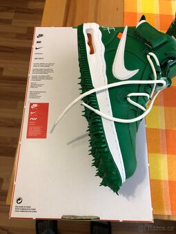 Nike Air Force 1 Mid Off-White Pine Green 42,5 nove - 12