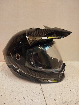 Helma na motorku scorpion EXO adx2 - 12