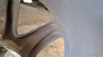 ALU KOLA R17 MERCEDES, LETNÍ PNEU TOP STAV - 12