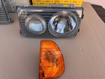 Mercedes W123 přední a zadní lampy Bosch nové - 12