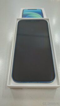 Apple iPhone 12 64GB blue,baterie 90%,skvělý stav,záruka 12m - 12