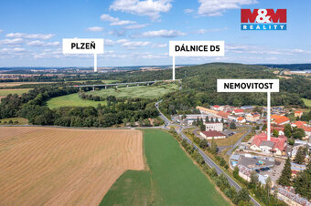 Pronájem výrobního objektu, 1366 m², Štěnovice, ul. Plzeňská - 12