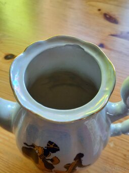 Perleťový porcelánový servis - 12