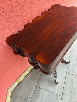 Konzolový stůl biedermeier - originál. - 12