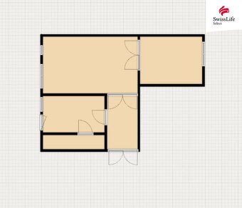 Prodej bytu 2+1 80 m2 náměstí Karla IV., Nejdek - 12