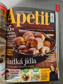 Časopis svázaný APETIT 2-6/2011, 7-11/2011 –JAKO NOV - 12