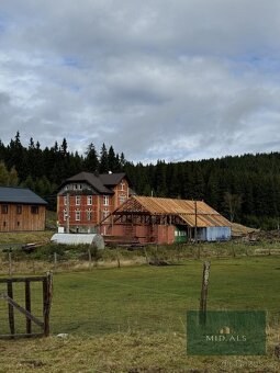 Prodej rekreačního domu, penzionu.  Jelení u Nových Hamrů, K - 12
