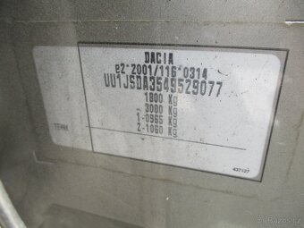 DACIA LODGY 1,6i Access 60KW LPG 2014 bez koroze - 12
