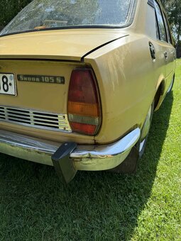 Škoda 105 S - užovka, rok 1977, původní motor, nová STK. - 12